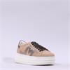 Marco Moreo Atlanta Platform Trainer - Beige Suede